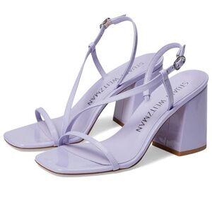 New! Stuart Weitzman Soirée 85 Block Sandal